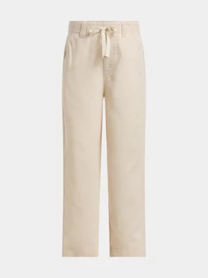 Exact Younger Boy's Natural Linen Blend Pants