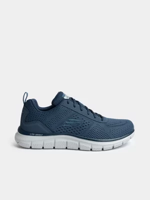 Mens Skechers Track Navy Sneaker 