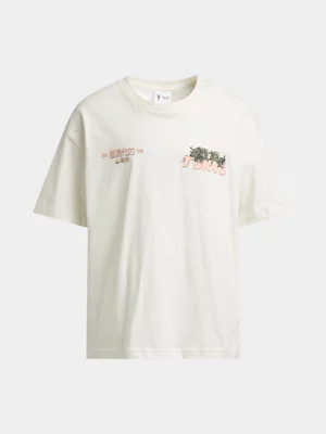 Boys Dragon Print Oversized T-Shirt