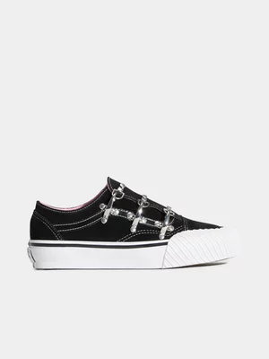 Vans Women's Karina LX Old Skool Wrap Black Sneaker
