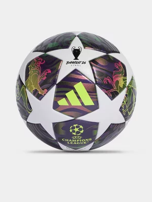 adidas UCL Final League White/Purple Soccer Ball