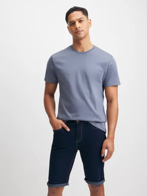 Jet Men's Dark Ink Denim Shorts