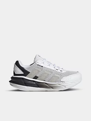 Women's adidas Astrastar J White/Grey/Black Sneaker
