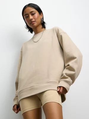Redbat Classics Women's Basic Crew Tan Neck