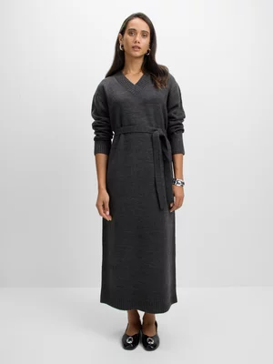 Jet Women’s Grey Knitwear Jersey Dress
