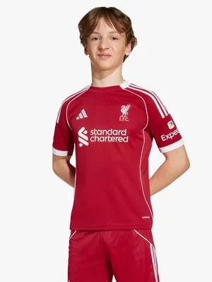 adidas Youth Liverpool FC Home 25/26 Red Stadium Jersey