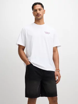 Exact Men's Black Denim Bermuda Shorts