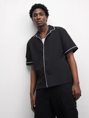 The FIX Men's Black Western Shirt