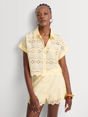 Cotton Anglaise Shirt