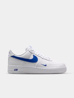 Nike Men's Air Force 1 '07 Tech White/Blue Sneaker