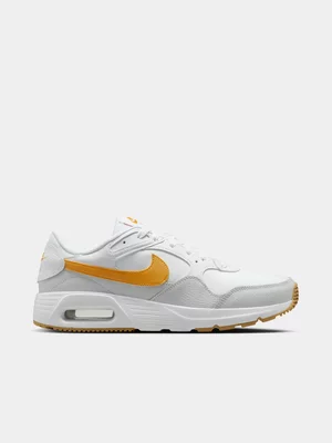 Nike Mens Nike Air Max SC White/Orange Sneakers 