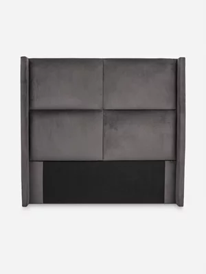 Reese Tufted Headboard LuxGuard Velvet Anthracite