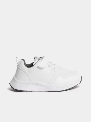 Kids APX White School Sneakers
