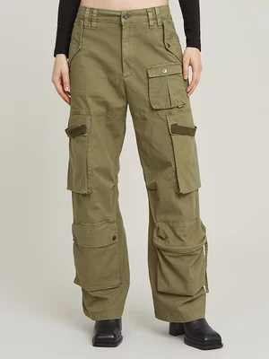 G-Star Women's Mega Cargo Green Pants