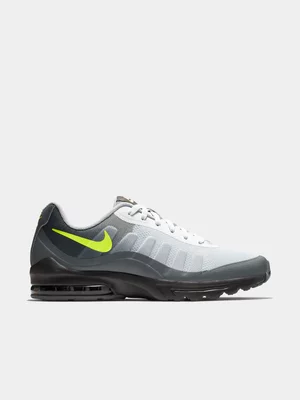 Nike Mens Air Max Invigor Grey/Volt Sneakers 