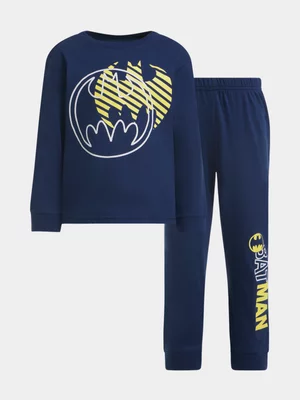 Jet Younger Boys Navy Batman PJ Set