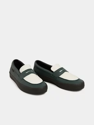 Vans Men's Skate Green/White Loafer