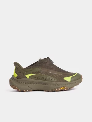 Hoka Unisex Project Transport Carbon Olive Sneaker