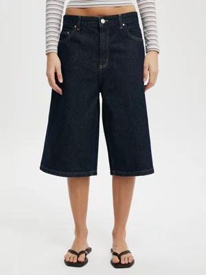 Women's Cotton On Blue 91 Baggy Denim Jort
