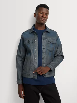 Relay Jeans Men’s Blue Coated Trucker