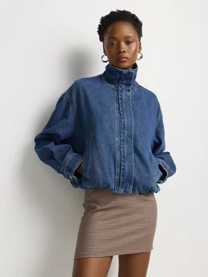 FF Denim Bomber Jacket