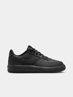 Nike Kids Air Force 1 Low Lace Black Sneaker