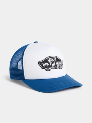 Mens Vans Classic Patch Bill Trucker Blue Cap