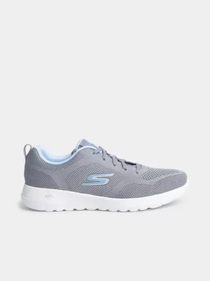 Women's Skechers Go Walk Joy Grey/Blue Sneaker 