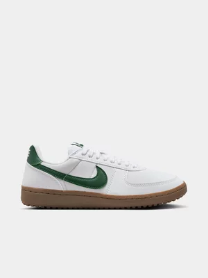 Nike Women's Field General White/Gorge Green Sneaker