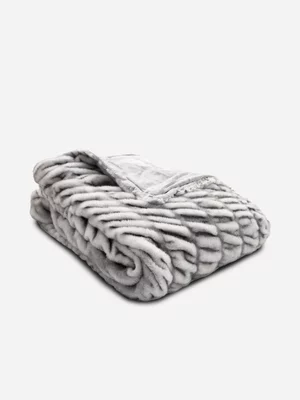 Volpes Taylor Grey Blanket