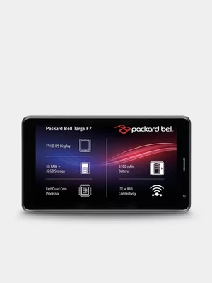 Packard Bell Targa F7  3/32GB WIFI + LTE 7" Tablet