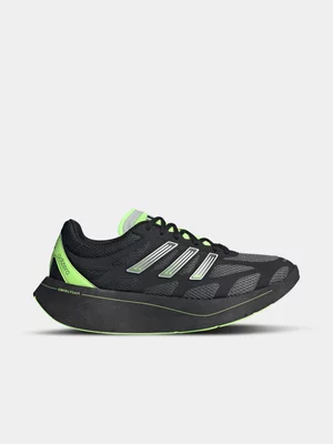 adidas Originals Men's Adizero Aruku Black/Neon Green Sneaker