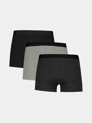Relay Jeans Men's 3 Pack Grey Boxer