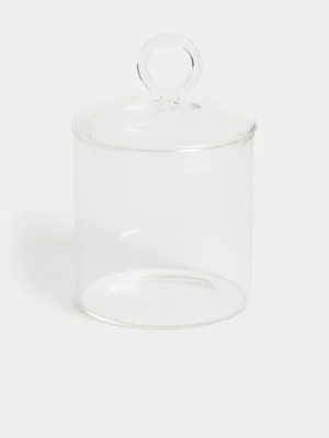 Jet Home Glass Cotton Jar 500Ml