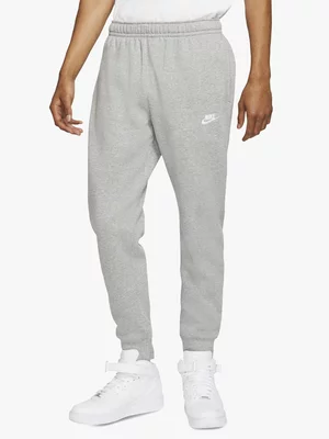 Nike Mens Sportswear Club Fleece Grey Joggers