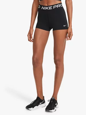 Womens Nike Pro 365 3 inch Black Shorts