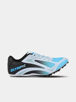 Olympic Mens Vapour Sprint Blue/Grey Running Shoes 