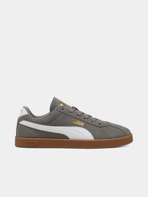 Mens Puma Club Grey/White Sneaker
