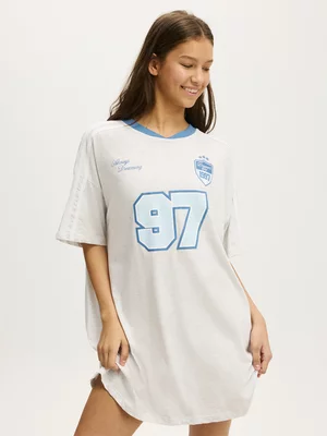 Women's Cotton On Grey 90s Sporty T-shirt Nightie