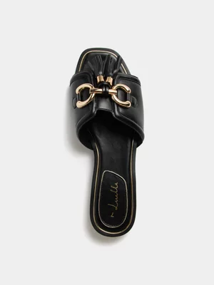 Luella Print Tassel Sandals