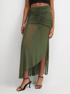 The FIX Women's Fatigue Mesh Midi Skirt