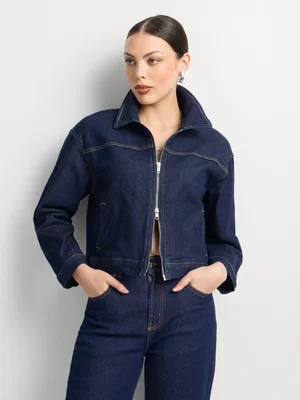 FF Denim Two Way Zip Jacket