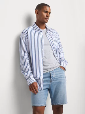 Relay Jeans Men's Bermuda Light Blue Wash Short