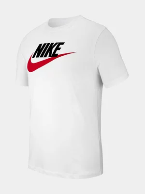 Nike Mens Sportswear Icon White/Red Tee