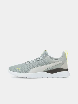 Men's Puma Anzarun Lite Grey/Lime Shoe