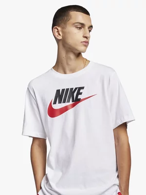 Nike Men's Nsw White/Black T-Shirt