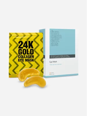Fundamentals 24K Gold Crystal Collagen Eye Mask