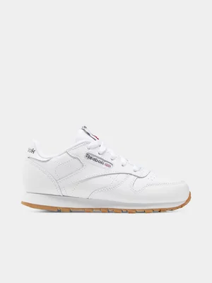 Reebok Junior Classic Leather White Sneaker
