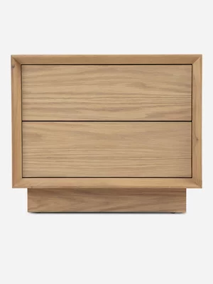 Haven 2 Drawer Pedestal Ebony