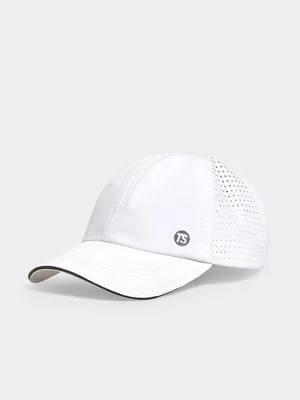 TS White Running Cap